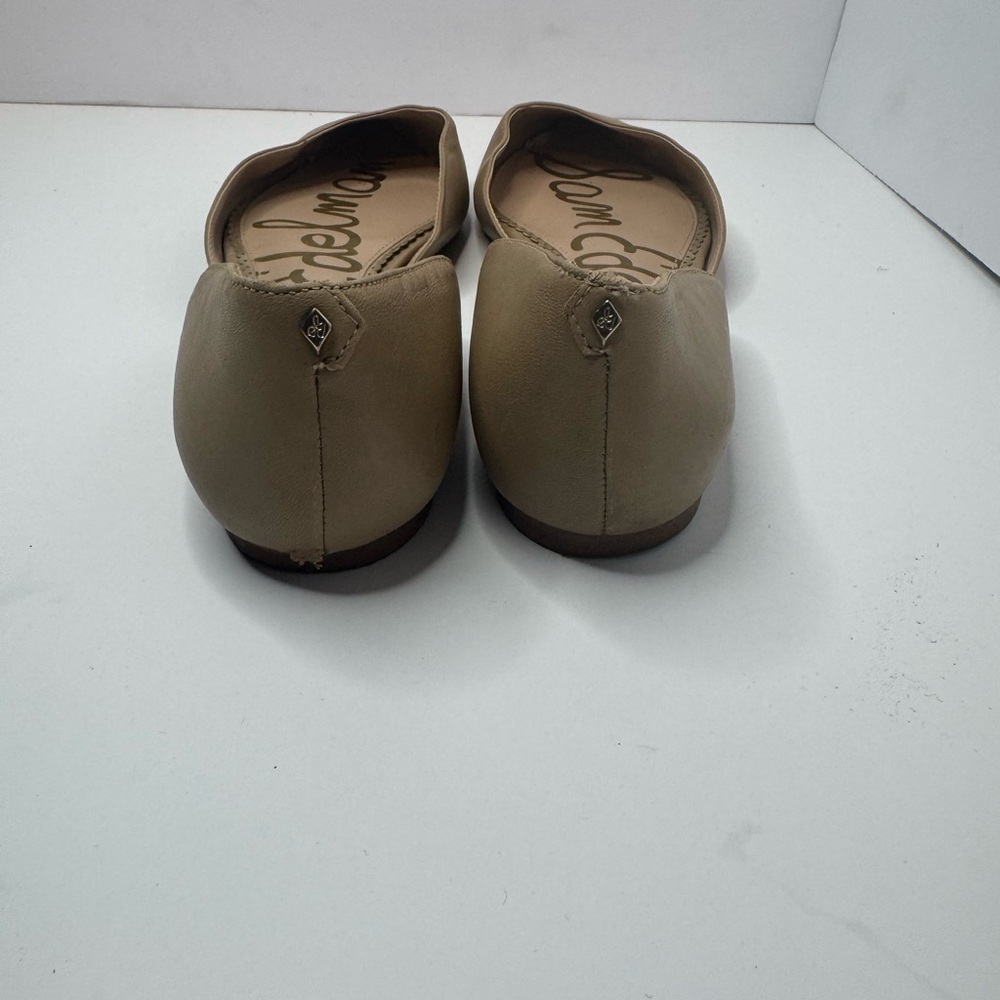 Sam Edelman Pointed Toe D'Orsay Flats in Taupe - Picture 4 of 8